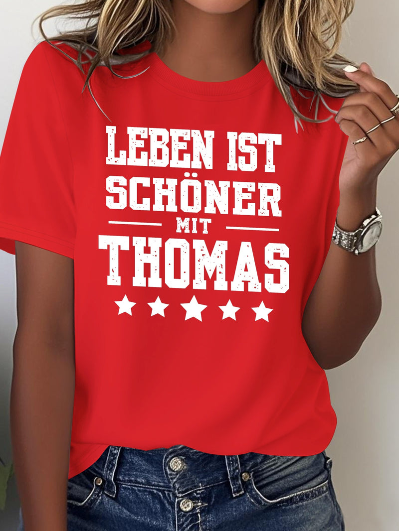 Women's Pure Comfortable T-shirt.