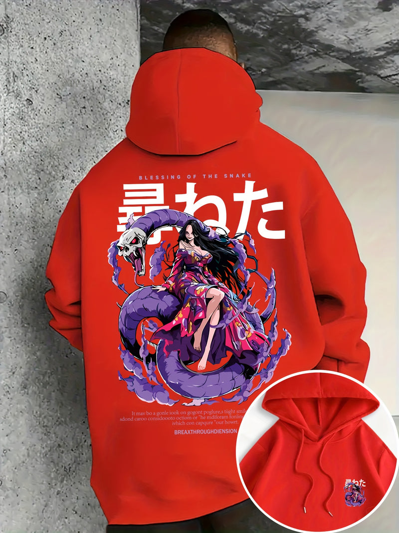 Men's Fashion Printed Hoodie Sweatshirt.