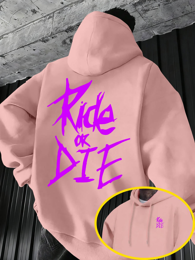 Men's Hooded Sweatshirt.