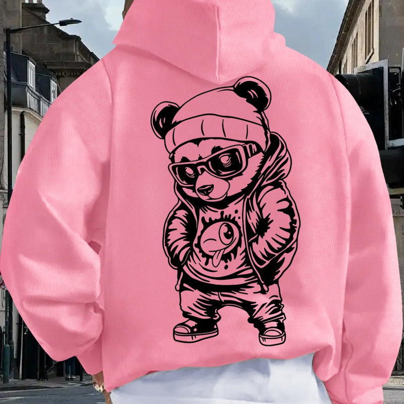 Men's Casual Hooded Sweatshirt.