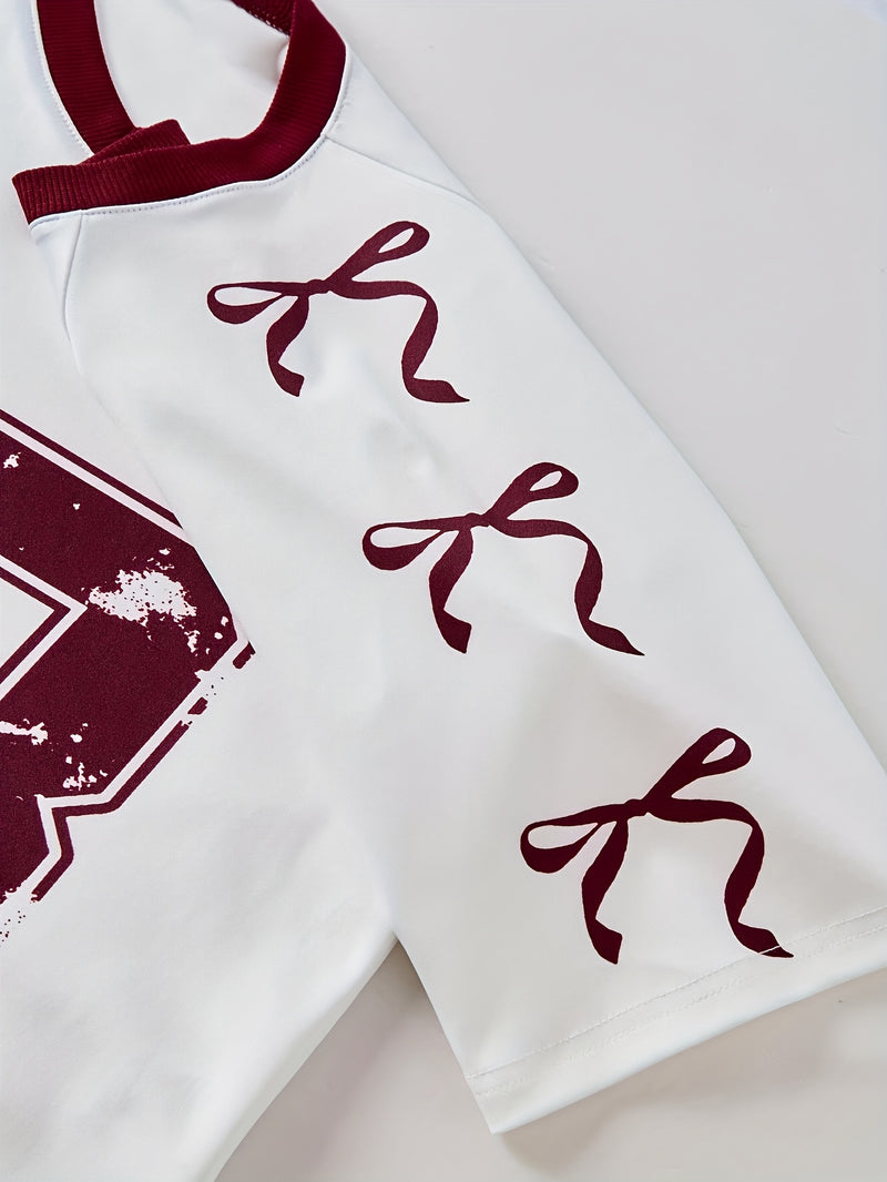 Women’s Fashion Casual T-Shirt and Pants Set.