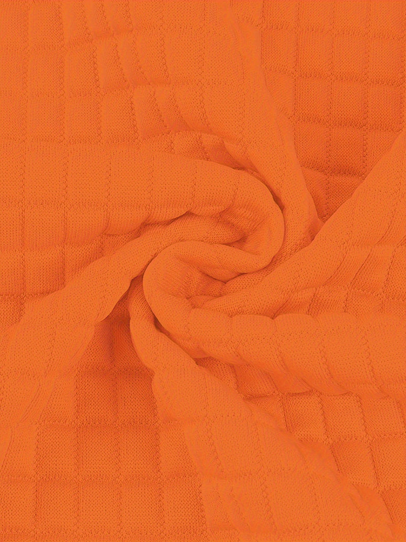 Women's Casual Waffle Zip-Up Hoodie.