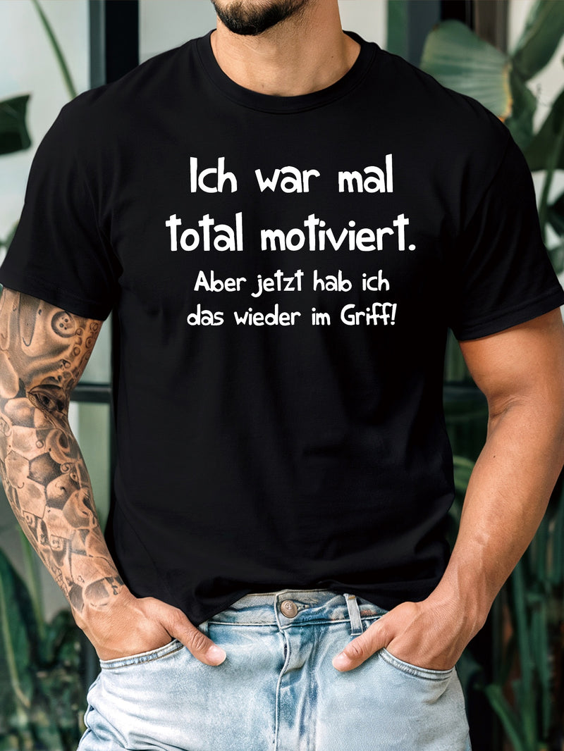 Men’s T-shirt German Targeted Model Cotton.