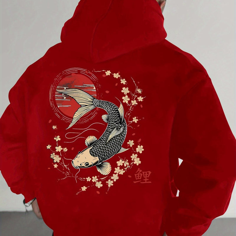 Men's Hooded Sweatshirt Fashionable.