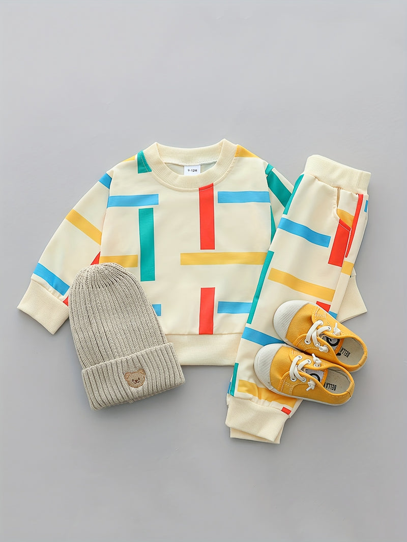 Baby Boys And Girls Autumn Spring Fashion Colorful.