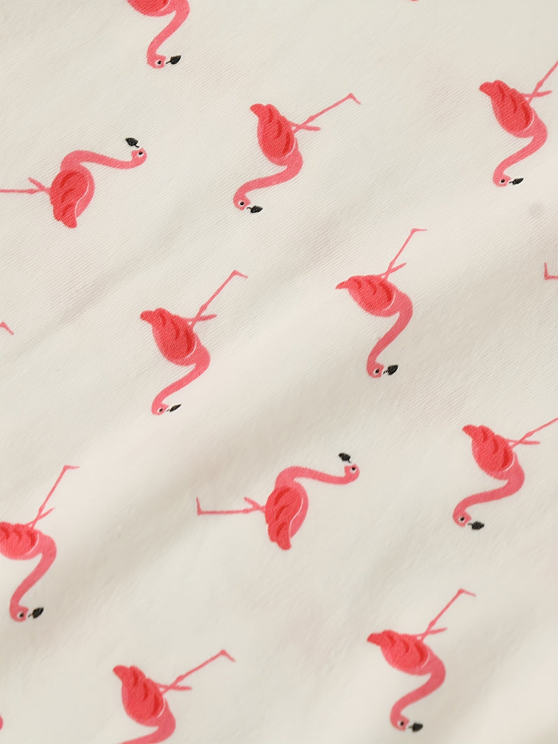 5pcs Newborn Baby Girl Bodysuit Set, Cute Casual Romper with Embroidery.