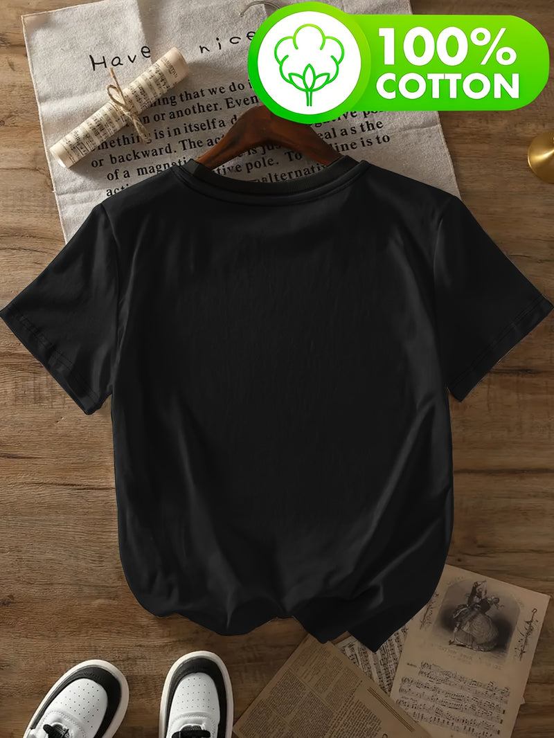 Women's T-Shirt with Short Sleeves.