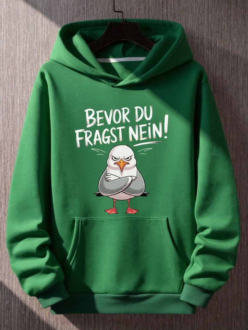 Men's Hooded Sweatshirt.