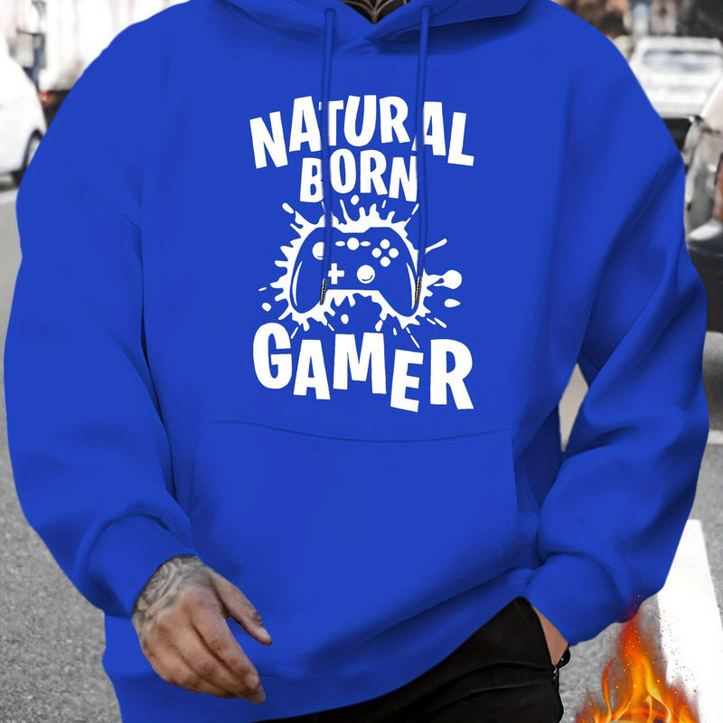 Men's New Stylish Hoodie for Gamers Featuring.