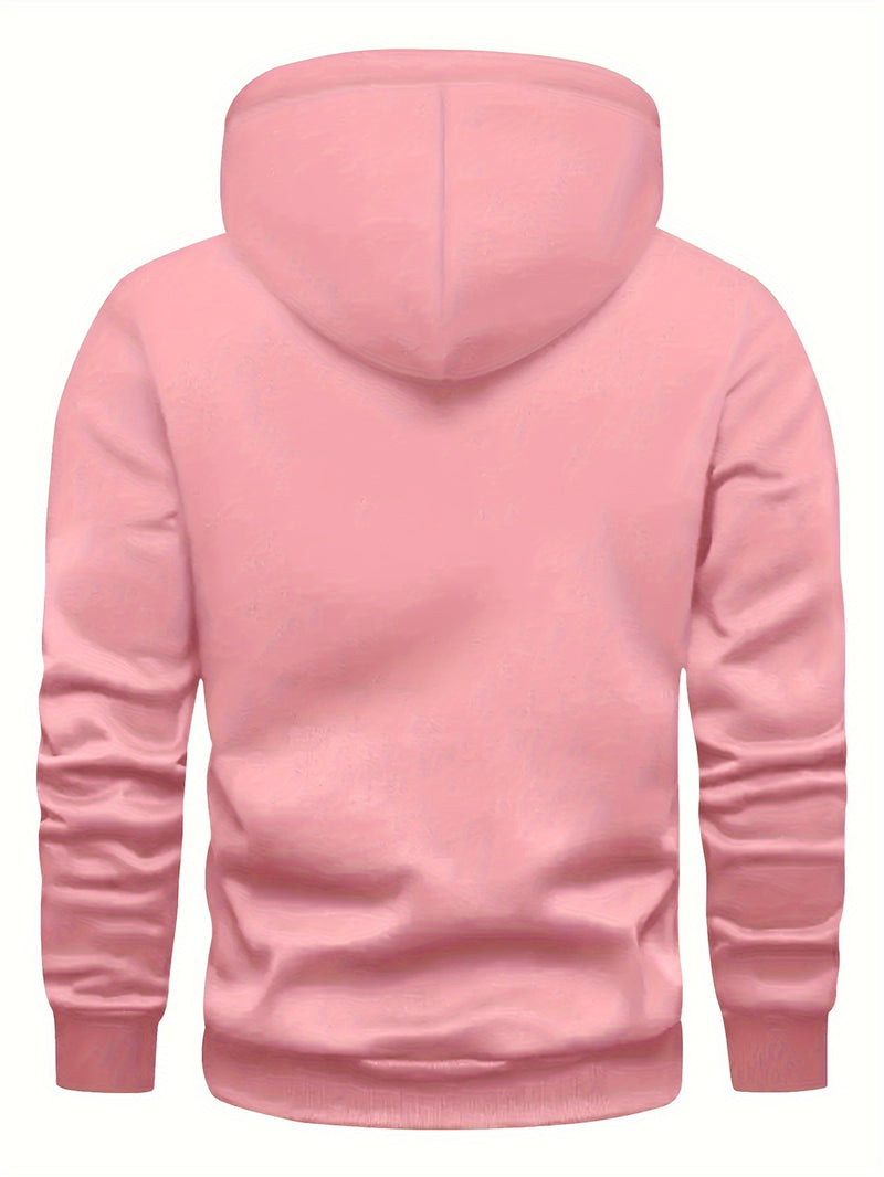 Men's Casual And Versatile Hooded Sweatshirt.