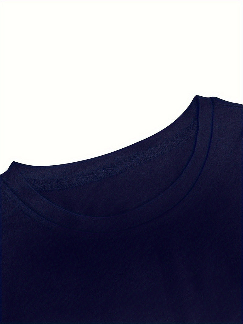 Men's Graphic Print Round Neck Short Sleeve, a Gift for Boyfriends.