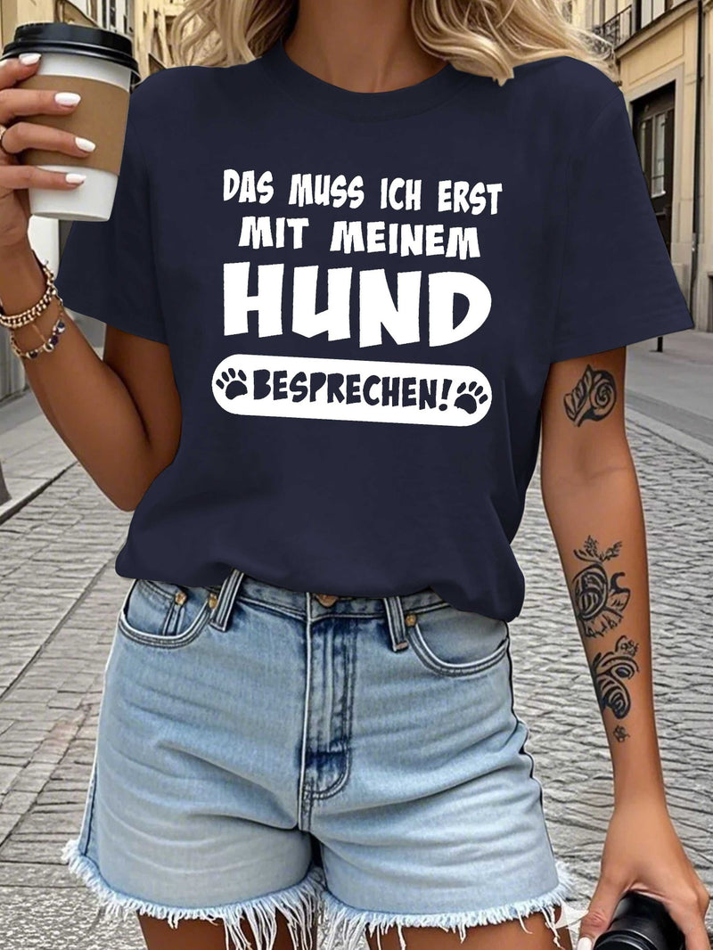 Women's Pure Cotton T-Shirt.