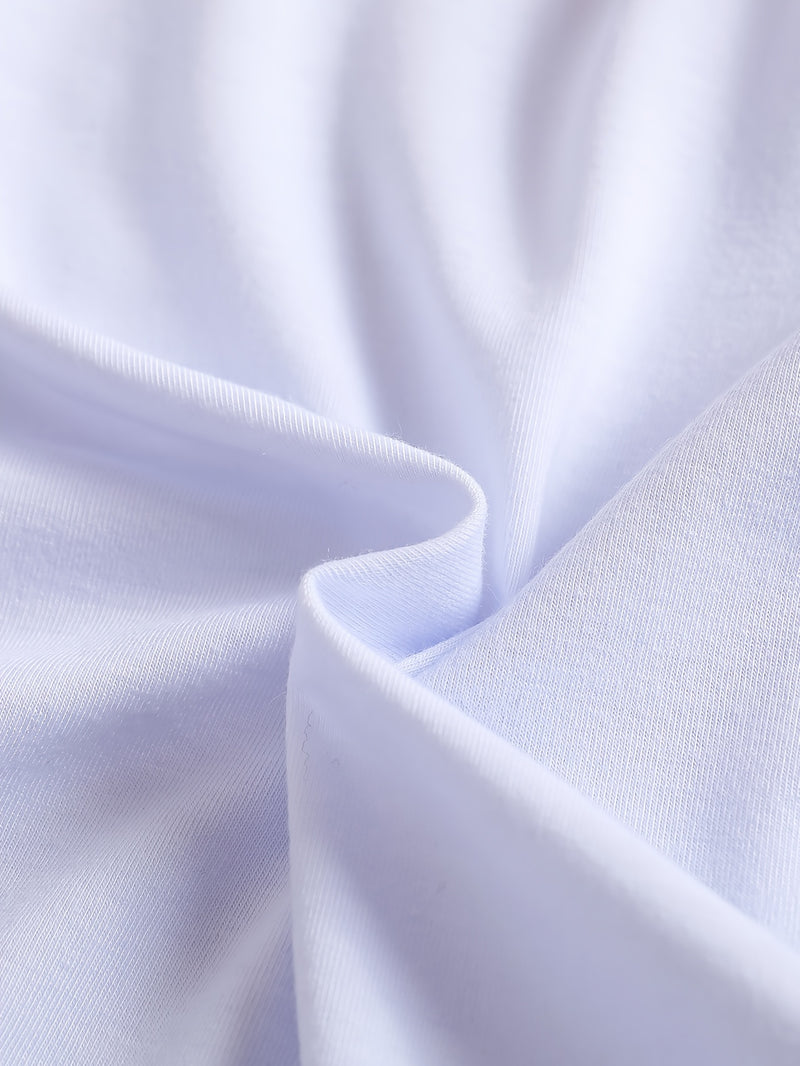 Baby 3pcs Set Bodysuit, Baby Summer Round Neck Striped Bodysuit.