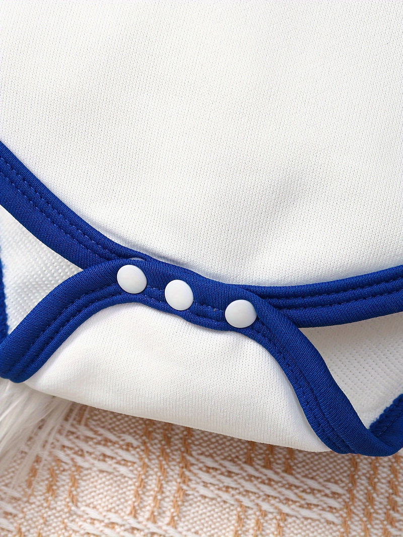 Boys' 'LOS ANGELES 28' Hooded Romper & Joggers Set.