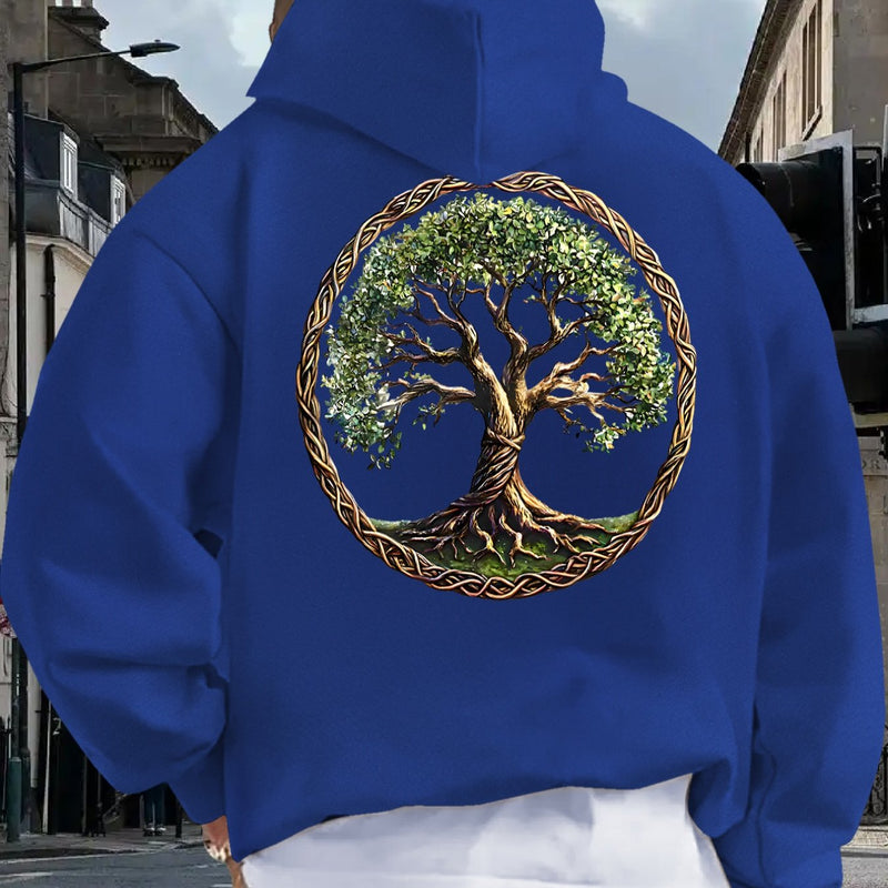 Men's Hooded Sweatshirt.