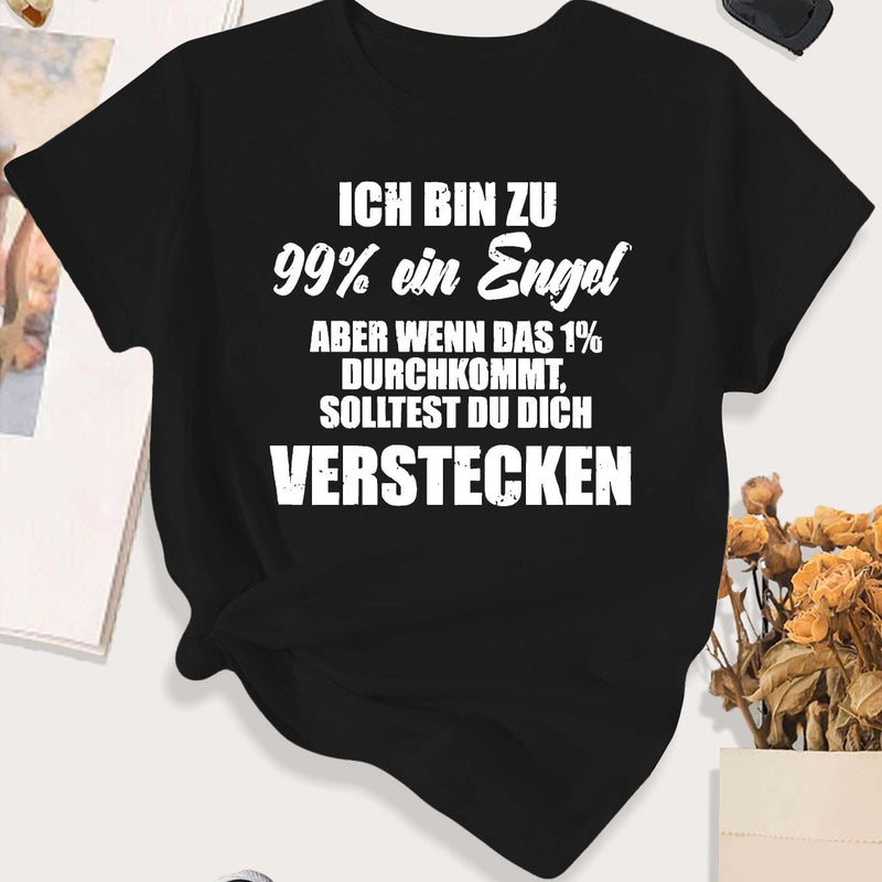 Women's T-Shirt with Short Sleeves.