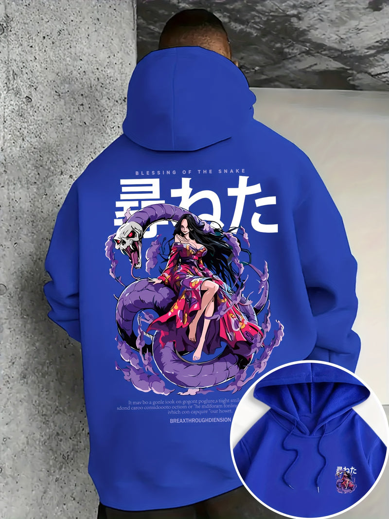 Men's Fashion Printed Hoodie Sweatshirt.