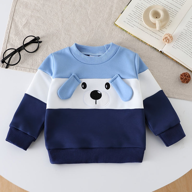 Three Options of Retro Animal Series Fleece Hoodies Available.