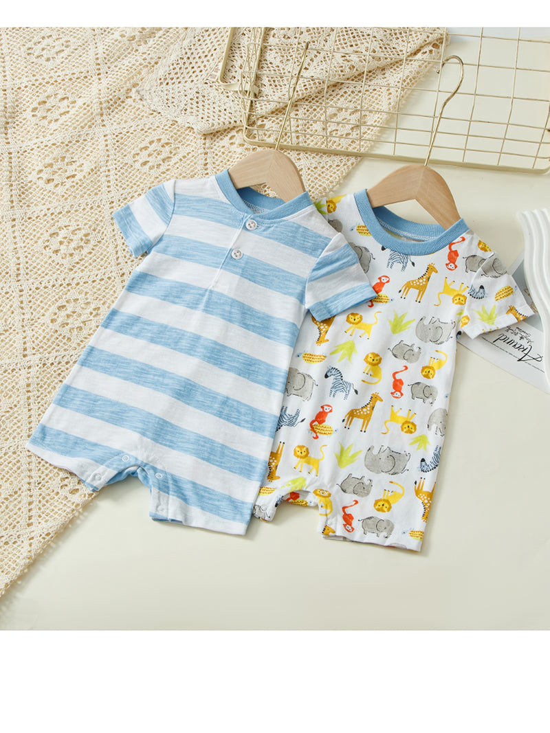 2 new models, newborn baby boy, suitable for newborns from 3 to 9 months.