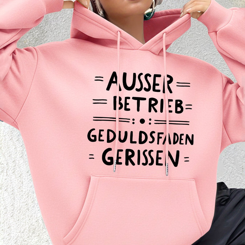 Women’s Clothing Graphic Print Hoodie.