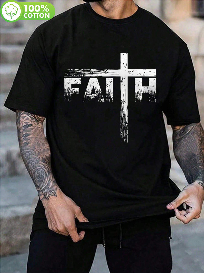 Men’s T-Shirt - Heavyweight Cotton Christian Apparel Tee.