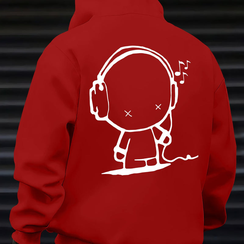 Men's Hooded Sweatshirt.
