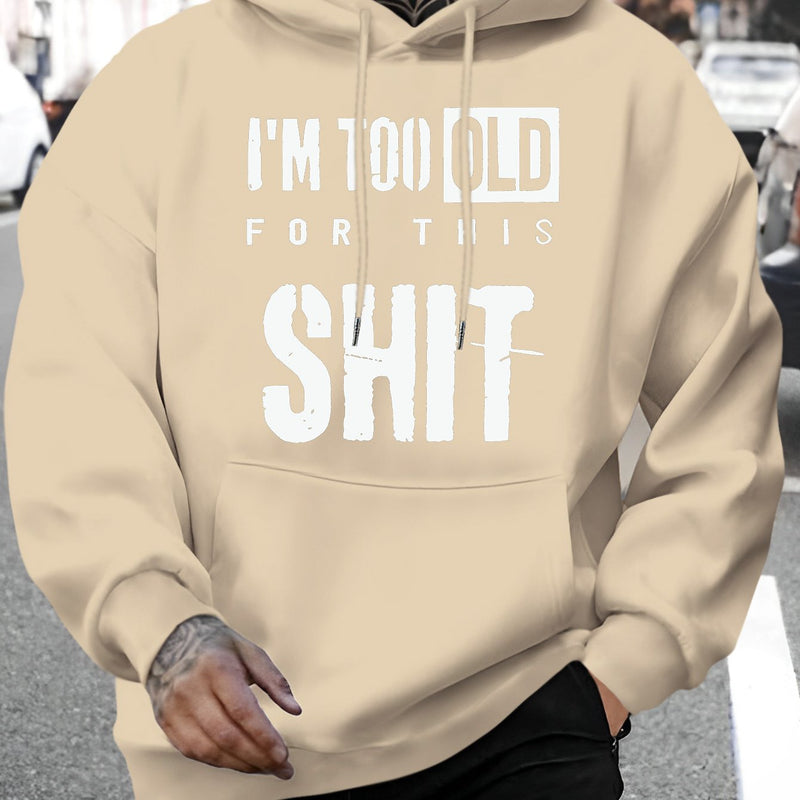 Men's Hooded Sweatshirt New Fashionable.