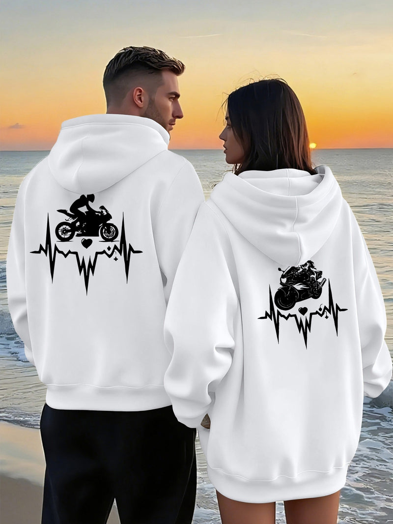 Couple Hoodies in a Casual Style.