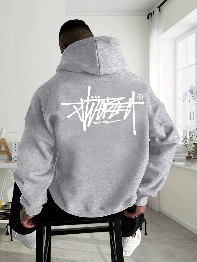 Men's Trendy Autumn-Winter Hooded Sweatshirt.