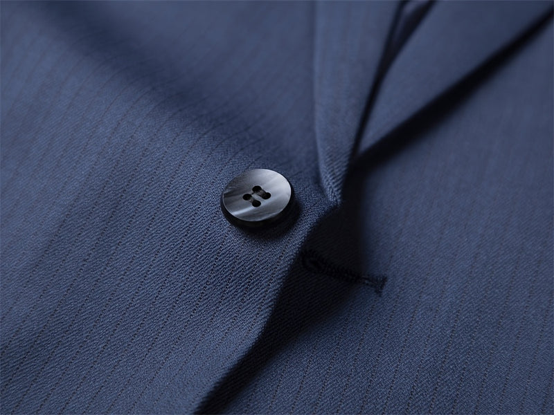 Men's Two-Piece Suit Set - Business & Casual Wear, Slim Fit.