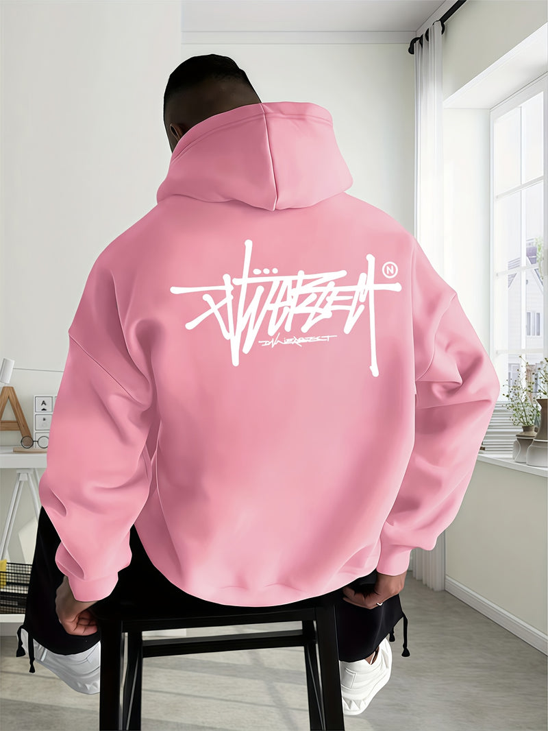 Men's Trendy Autumn-Winter Hooded Sweatshirt.