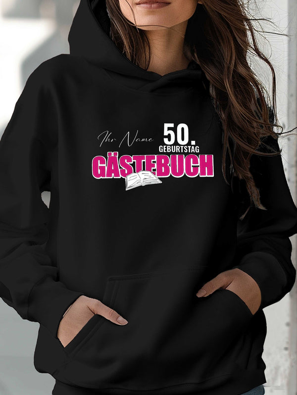 teediy Women'S 50th Birthday Hooded Sweatshirt.