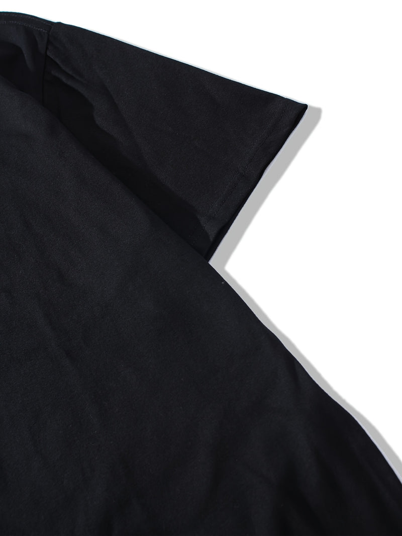 Men's Casual Trendy Street Sports Short-Sleeve T-Shirt, New Summer Style.