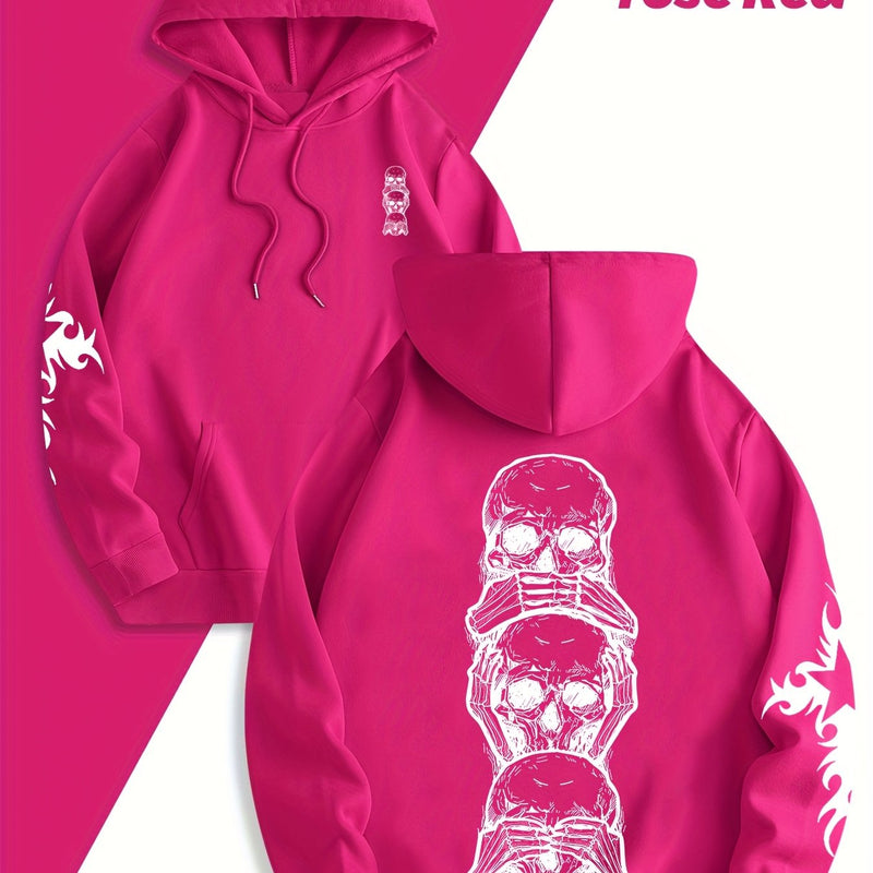 Men's New Trendy "Open-Eye" Print Sweatshirt.