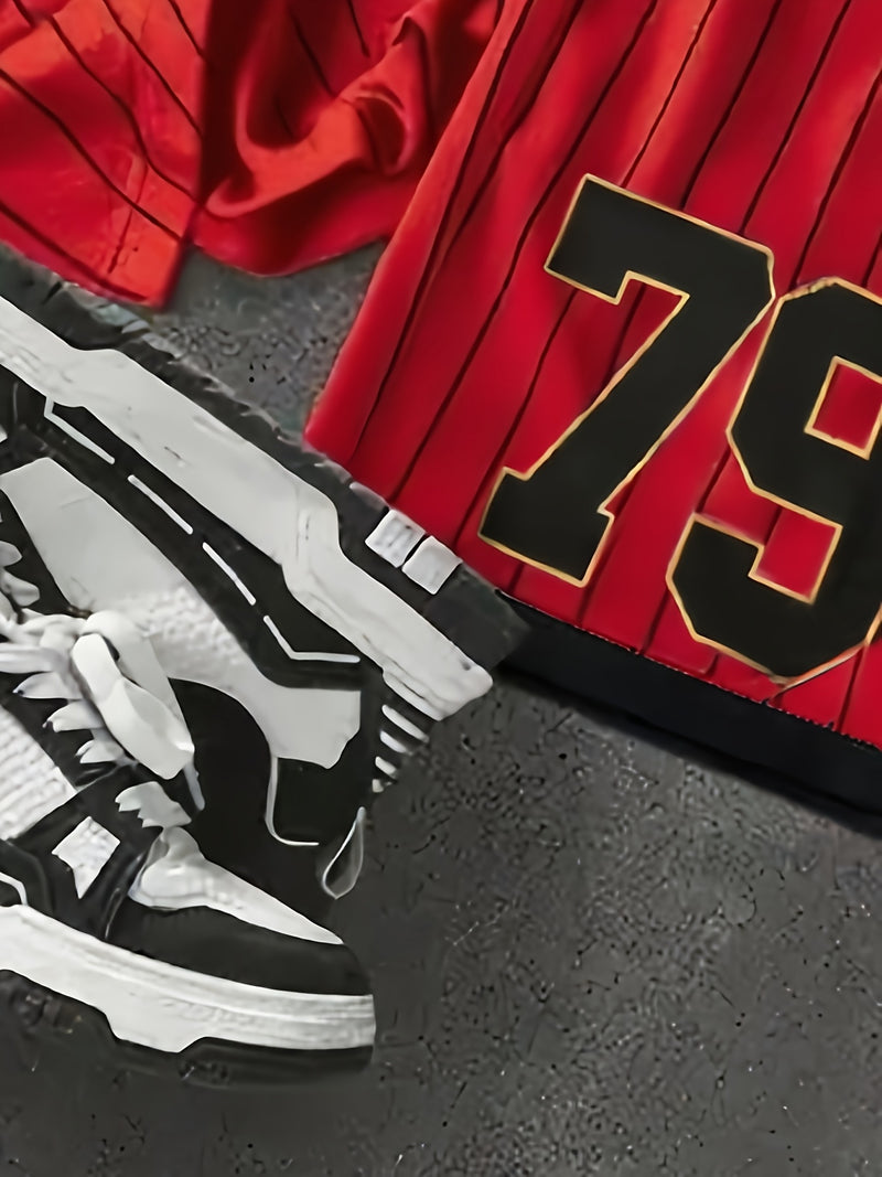 Men's Casual Short Sleeve T-Shirt and Shorts Set.