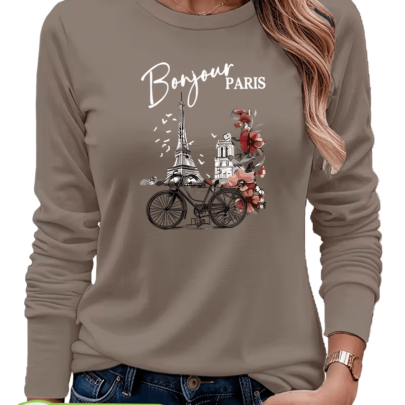 Women's T-Shirt for Autumn And Winter, a Comfortable And Breathable Casual.