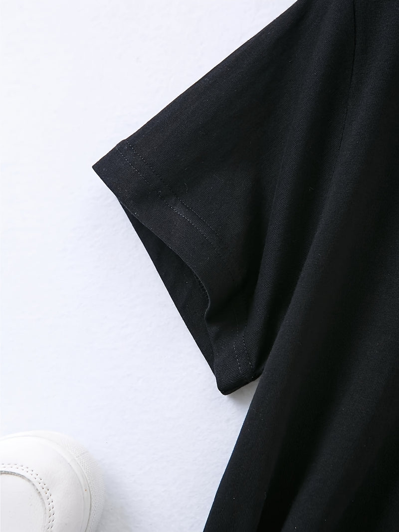 Women’s Round Neck Short Sleeve T-Shirt.