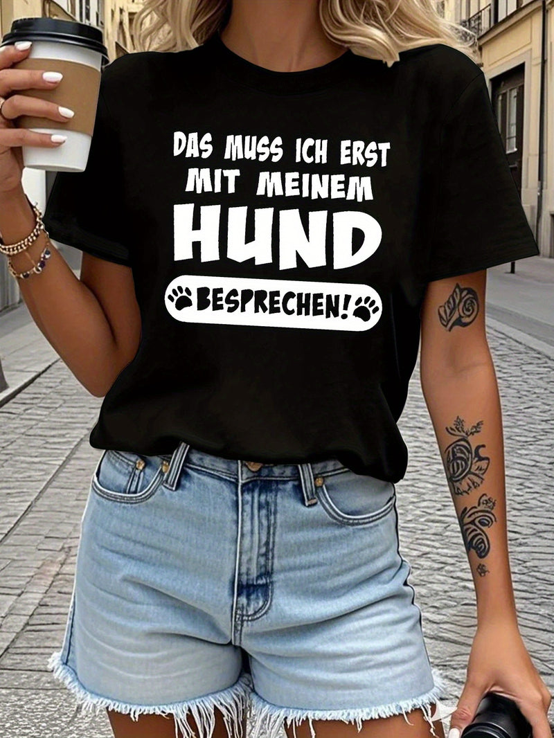 Women's Pure Cotton T-Shirt.