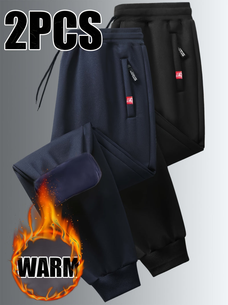 This Two-Piece Fleece Jogger Set Is Perfect for Both Men And Women.