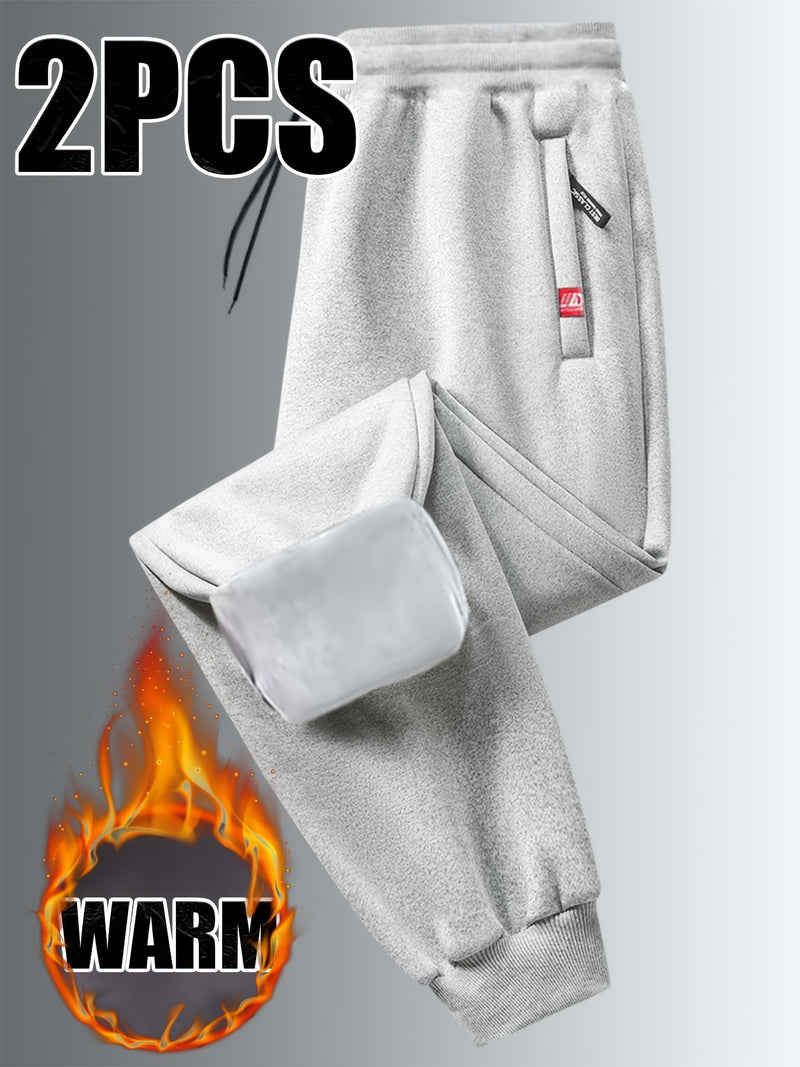 This Two-Piece Fleece Jogger Set Is Perfect for Both Men And Women.