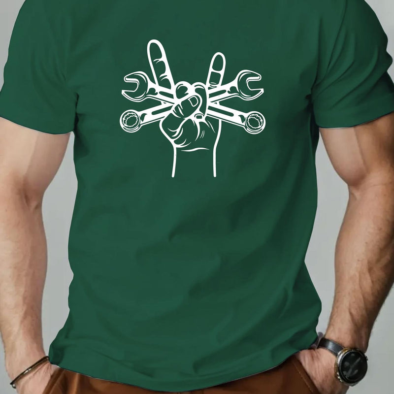 Men's Summer Casual Short-Sleeve T-Shirt.
