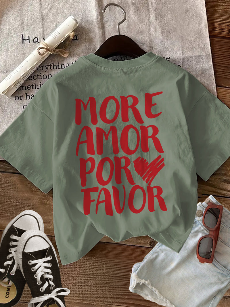 Women's Top with Double-Sided Print.