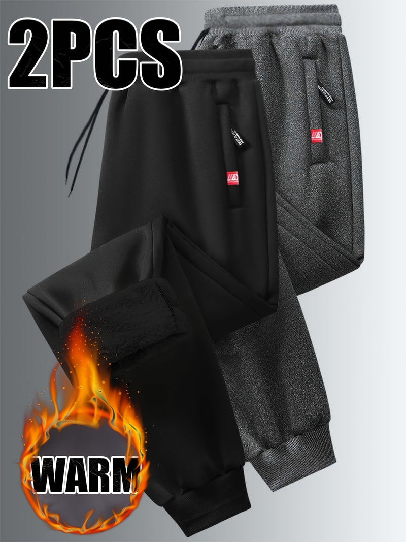 This Two-Piece Fleece Jogger Set Is Perfect for Both Men And Women.