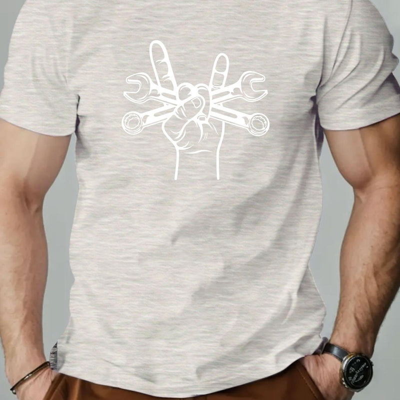 Men's Summer Casual Short-Sleeve T-Shirt.