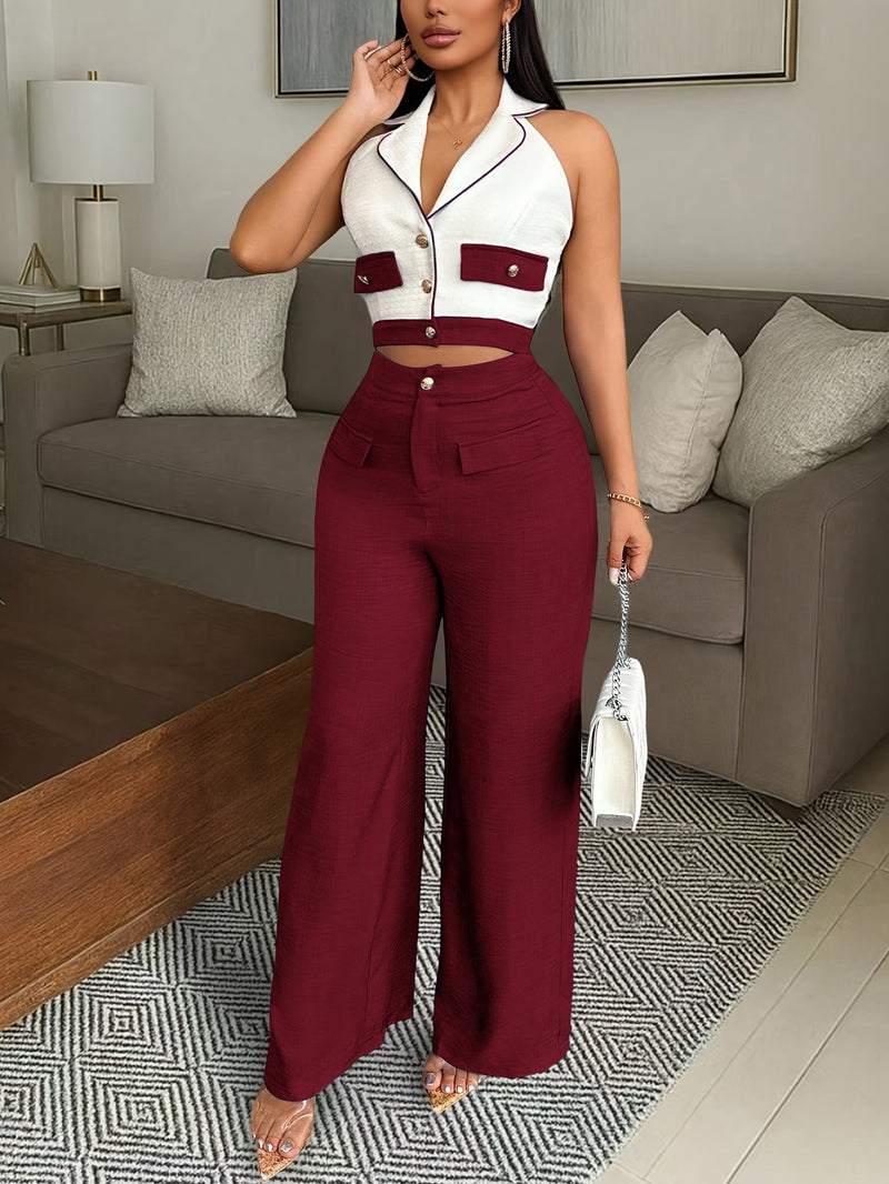 Elegant Business Casual Women's Suit.