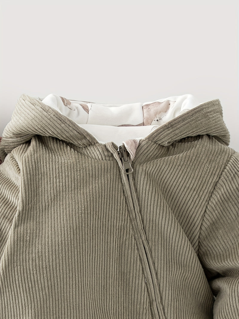 Gurcooc's Unisex Baby Onesie Is Made of Thick for Winter Warmth.