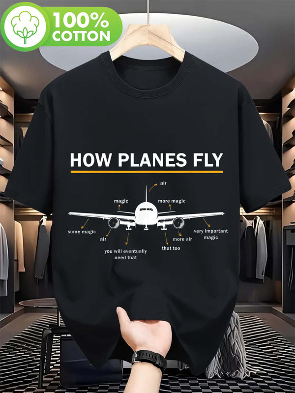 Men’s Funny Aerospace Engineering T-Shirt.