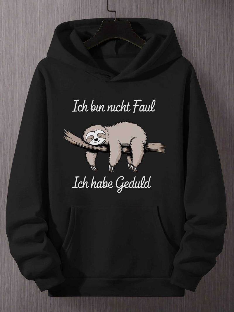 Men's Hooded Sweatshirt.