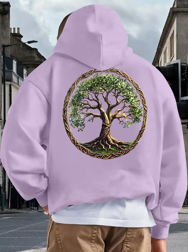 Men's Hooded Sweatshirt.