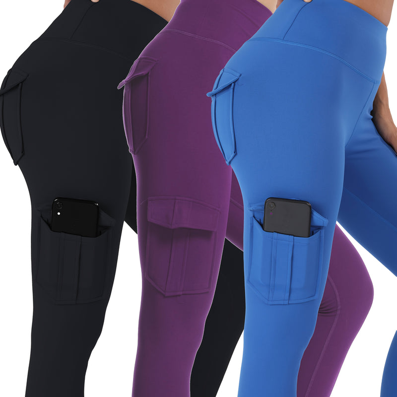 3pcs, Multiple Pieces, Thick Sports Pants for Women.